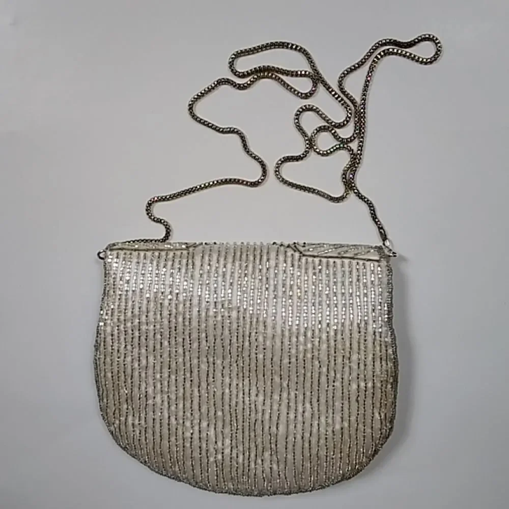 Vintage Melissa Sclusively For Fashion Bag Imports TM Mini Women Sequins Purse